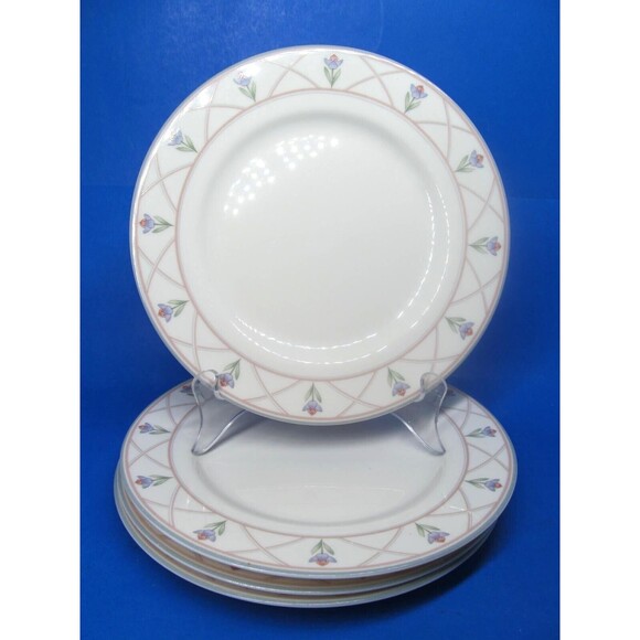 Gorham Town & Country Lindsay Salad Plates Bundle of 4 - Picture 1 of 16